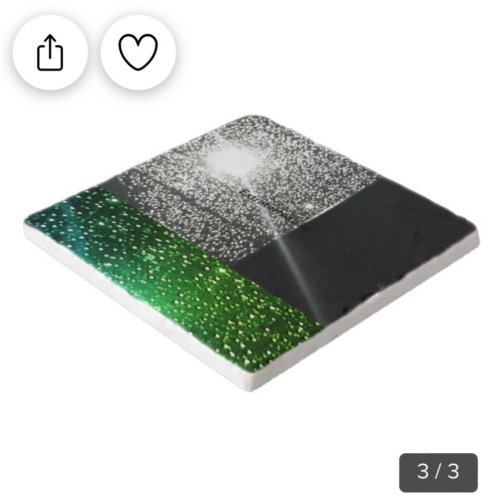 🛸Meditation candle marble